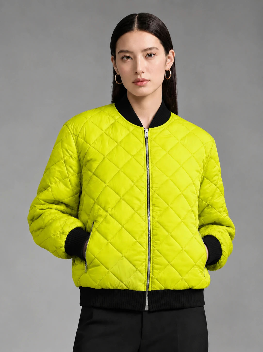 Gesteppte Bomberjacke BoB26-001