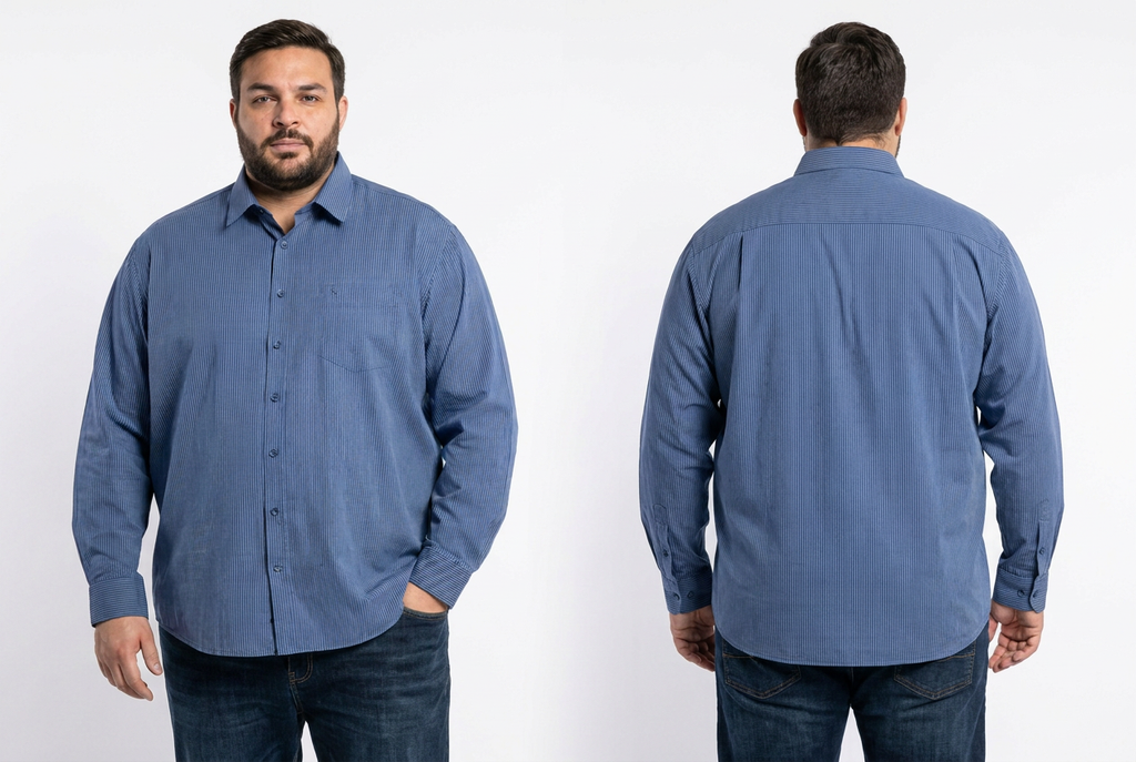 Herrenhemd Freizeit – S bis 5XL