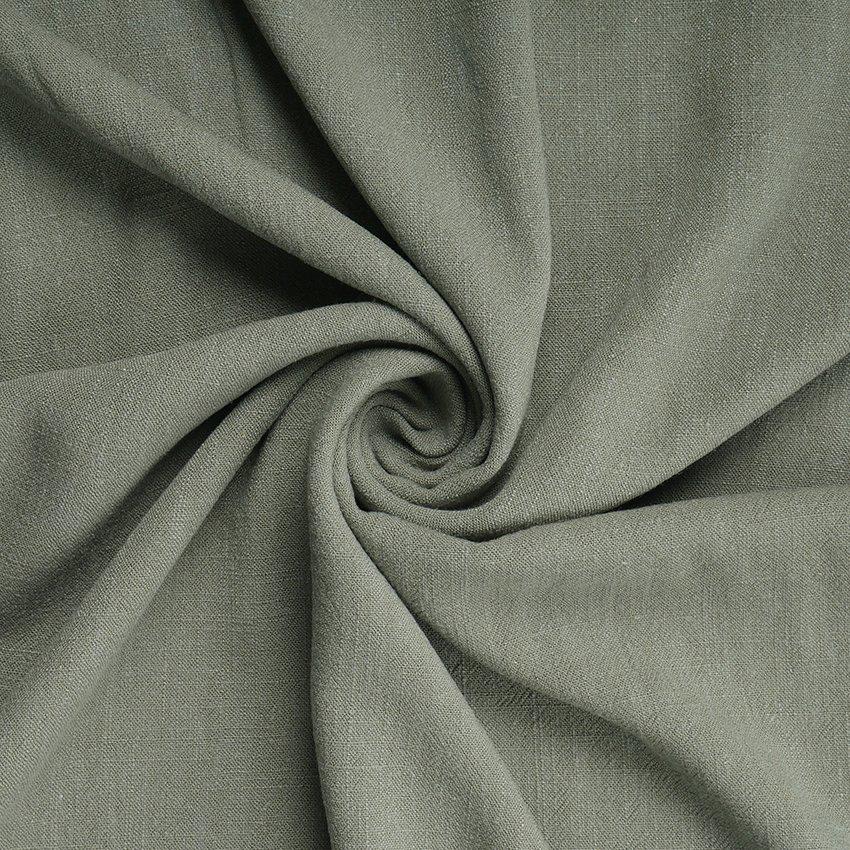 Leinenkleid gewickelt