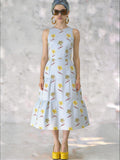 Sommerkleid mit Stufenrock