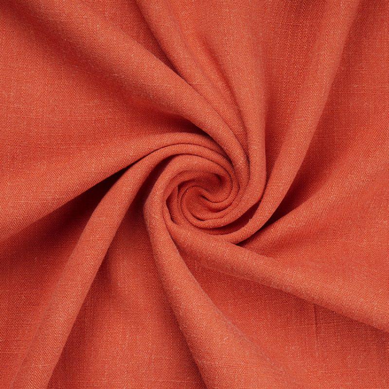 Leinenkleid schlicht gerade gebunden