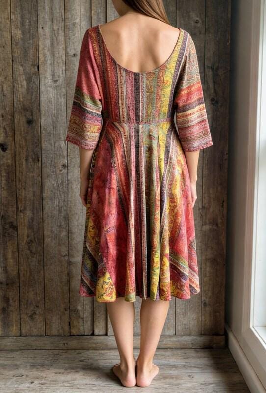 Sonniges Sommerkleid für einen entspannten Tag