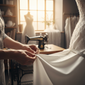 Hochzeitskleid wird gekürzt – Schneiderei Pimpanty