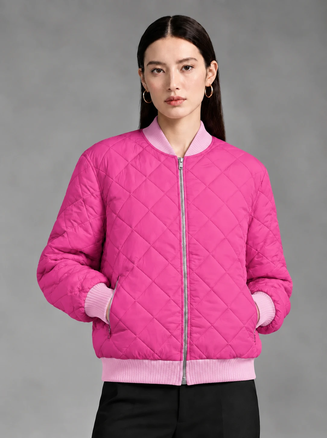 Gesteppte Bomberjacke BoB26-001