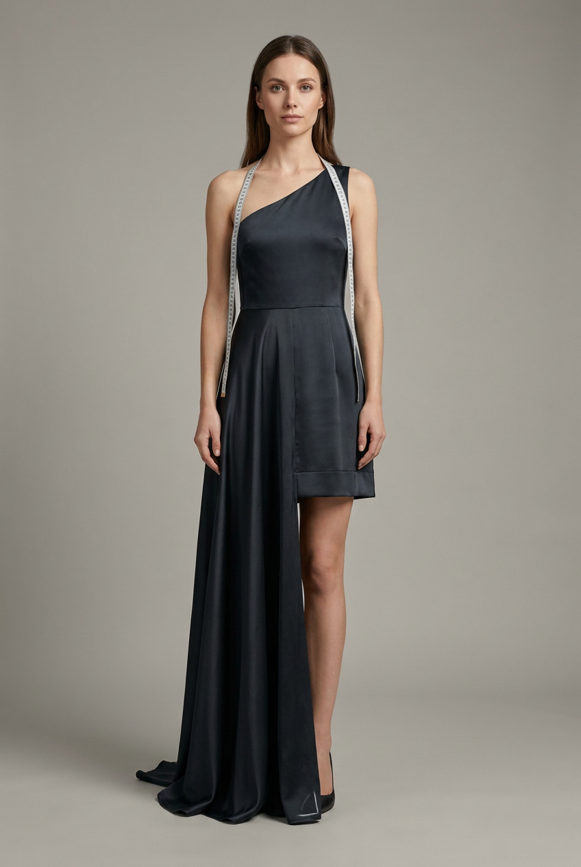 Kleid/ Abendkleid/ Hochzeitskleid – Länge kürzen
