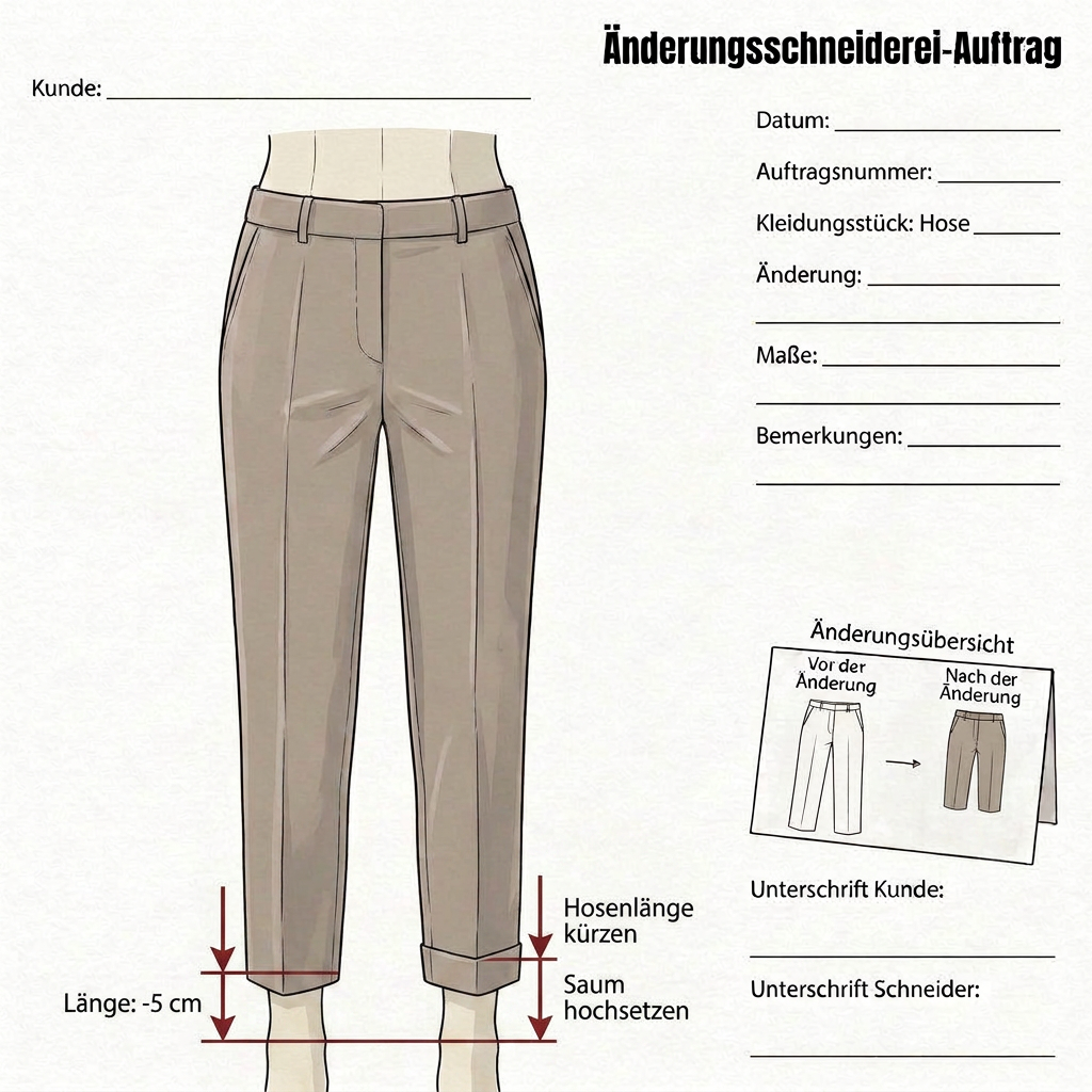 Hose – Länge kürzen